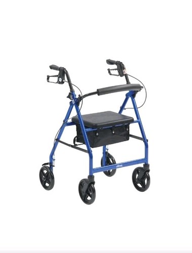 Drive wheel rollator - 4-wheel, walker