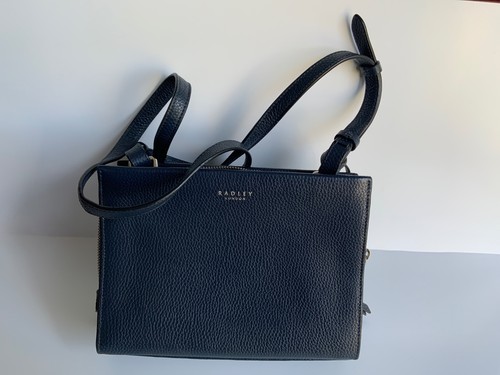 Radley london navy pebbled - london,