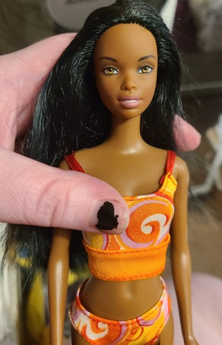Vintage barbie christie doll - vintage,