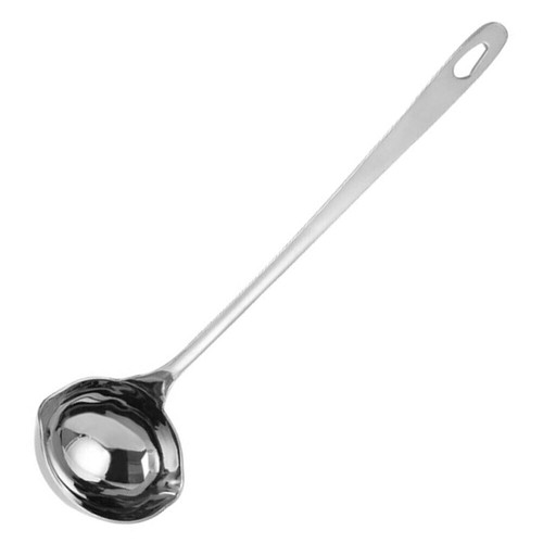 Stainless steel spoon ladle - stainless,