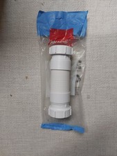 Flexible Waste Pipe Connector Compression 40mm/1½" McAlpine FLEXCON4
