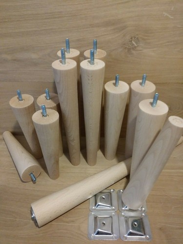 Wooden furniture feet legs - 4, feet/legs