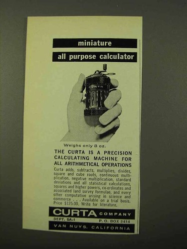 1971 curta calculator - 1971,