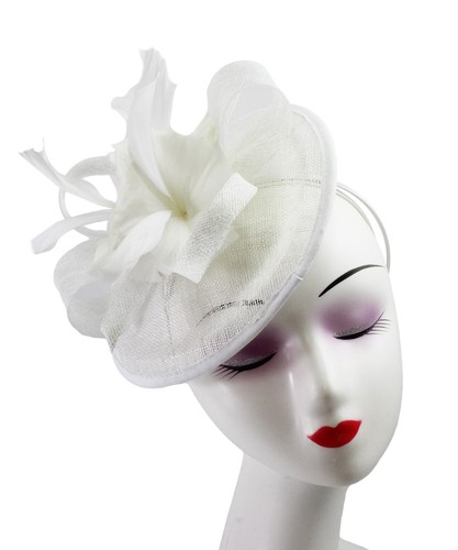 Flower feather hair - feather, hat