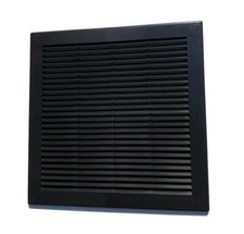 Black Air Vent Grille with Fly
