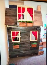 Bunk bed/indoor playhouse for kids