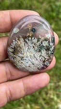 Natural Plume Agate Cabochon