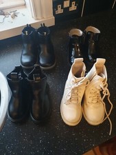 4 Pairs Of Girls Size 6 Shoes.. Asda George..Tesco..Blue Zoo.. Excellent 