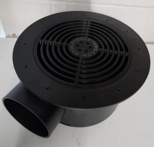 Bottom drain grate for