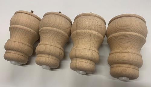 New chunky solid - beech, turned