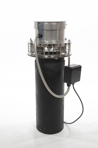 Powerflue chimney exhaust fan - chimney,