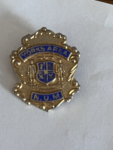 Miners badge yorks - area, num