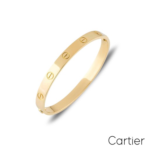 Cartier yellow gold plain love - cartier,