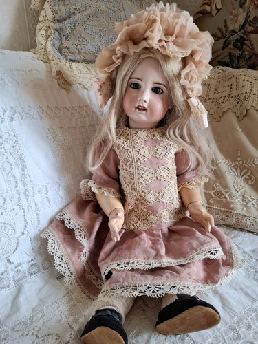 Beautiful pink lace dress - lace, &