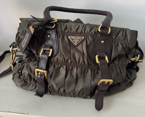 Prada gathered two - prada, bag