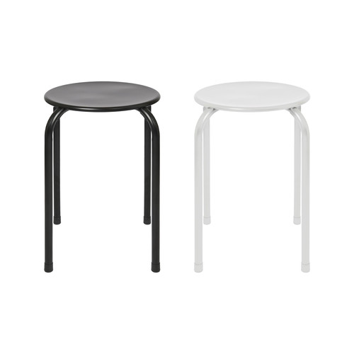 Metal stacking stool matt - metal,