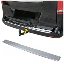 Chrome rear bumper protector - chrome,
