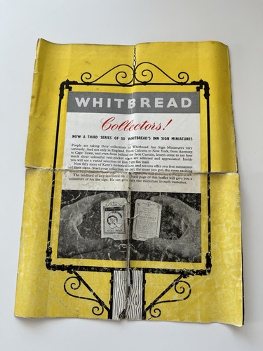 Whitbread inn signs metal - inn,