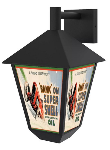 Shell motor oil retro large - motor,