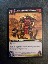  WOW TCG High Overlord Saurfang Epic Single Card NM