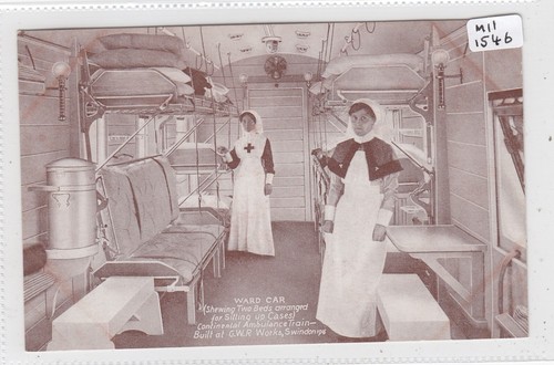 Military ww1 ambulance railway - military,