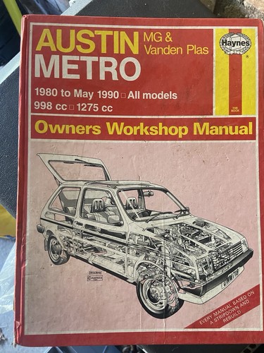 Haynes manual austin metro - haynes,