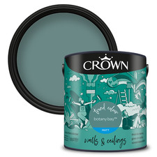 Crown Emulsion Paint Matt or Silk 2.5L  All Colours