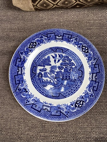 Vintage old willow - side, plate