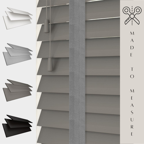 Made measure faux wood 50mm - measure,