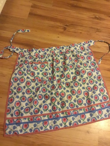 Mid century half apron pink - mid,