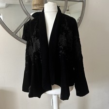 Zara Black Velvet Jacket
