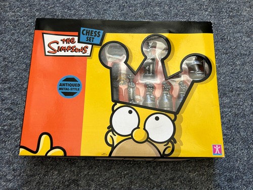 Vintage the simpsons chess set - the,