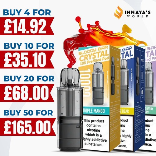 Bloody bar crystal 10000 puff - 10000,