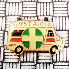 Firstaider ambulance pin badge - firstaider,