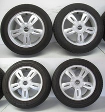 MINI Cooper One 15" Inch Spoke 5 Star Rocket 93 Set Alloy Rims Wheels Good Tyres