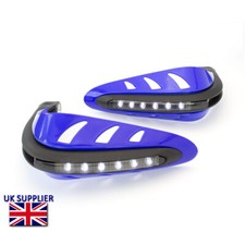 Blue Motorcycle Handguards