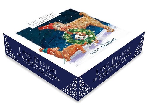 Luxury boxed christmas cards - luxury,