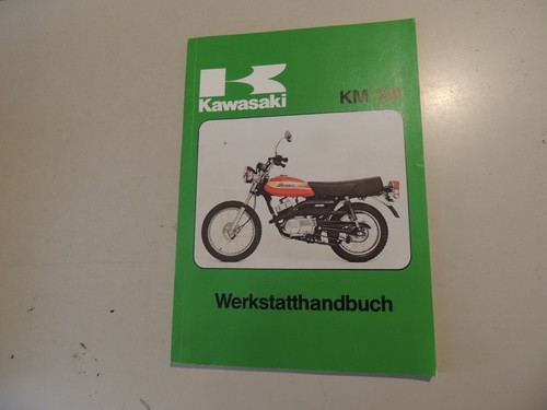 Workshop manual kawasaki km100 - manual,