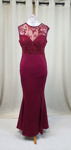 Lipsy red embroidered sequin - embroidered,