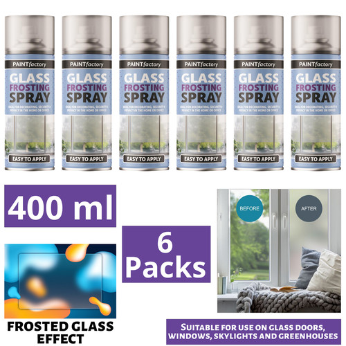 Glass frosting paint spray - glass,