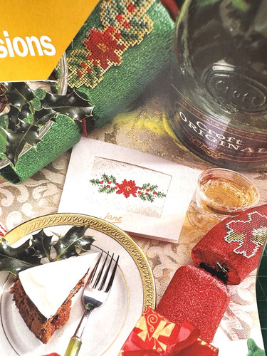 Vintage christmas cards tree - vintage,