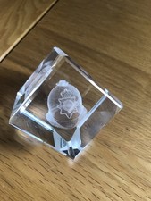 Policeman’s Helmet Glass Ornament