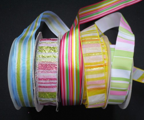 Wire wired edge striped - m,