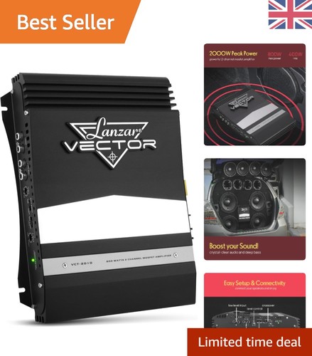 Compact 800w channel - compact, 2-channel
