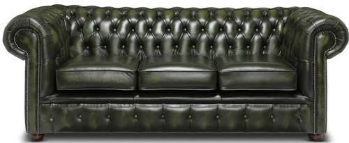 Chesterfield sofa three - chesterfield,
