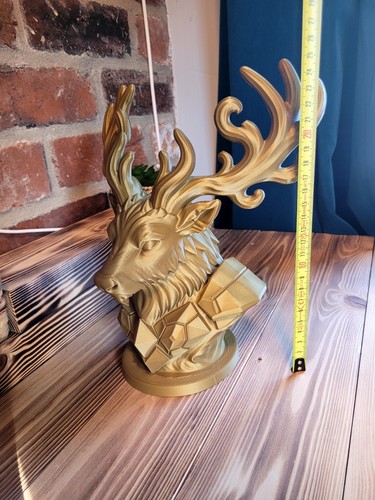 Reindeer gold 25cm stunning - gold,