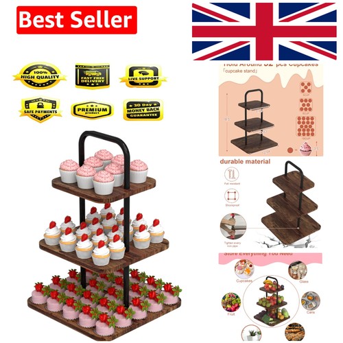 Tier wooden cake - 3-tier,