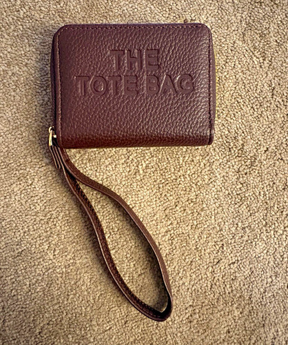 The tote bag brown - brown, leather