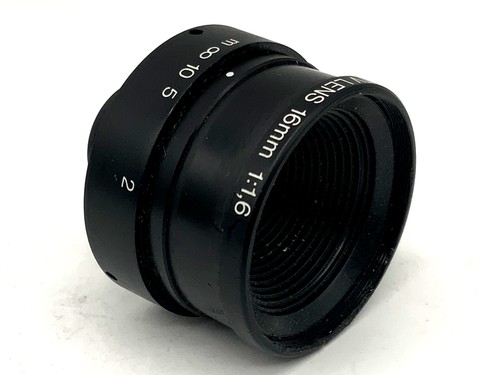 Eumig 16mm lens - 1:1.6, fixed