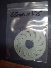 FG Fibre Brake discs 65mm x 1.75 mm (Pack 2) Mecatech Harm contrast S88R RC Car